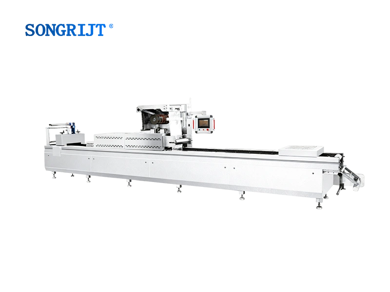 آلة تعبئة وتغليف الفراغ الأوتوماتيكية ذات السحب على الوجهين